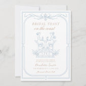 Invitation Mermaids & Martinis Bachelorette Côtière (Devant)