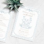 Invitation Mermaids & Martinis Bachelorette Côtière