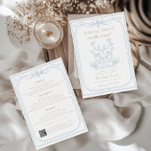 Invitation Mermaids & Martinis Bachelorette Côtière