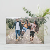 Invitation Merrier Ensemble Tendance Simple Vacances Photo (Debout devant)