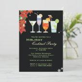 Invitation Merriest Holiday Cocktail Party (Debout devant)