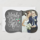 Invitation Merrily Ever After Mariage Vacances/Faire Part de  (Devant)