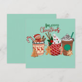 Invitation Merry Christmas (Devant / Derrière)