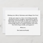 Invitation Merry Christmas 6 Photo Collage  (Dos)