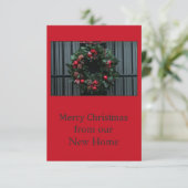 Invitation Merry Christmas from New Address (Debout devant)