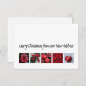 Invitation Merry Christmas from New Address (Devant / Derrière)