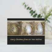 Invitation Merry Christmas from New Address (Debout devant)