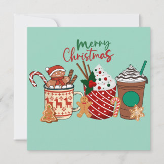 Invitation Merry Christmas Kaart