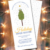 Invitation Merry Little Holiday Open House Party