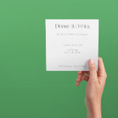 Invitation Merry Puffin, personnalisé