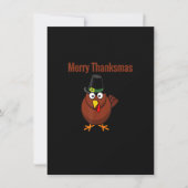 Invitation Merry Thanksmas Turquie Holiday Edition Limitée Th (Devant)
