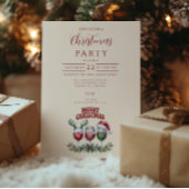 Invitation Merry Wine Christmas