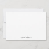 Invitation Merveilleusement simple Sweet sixteen fête d'anniv (Dos)