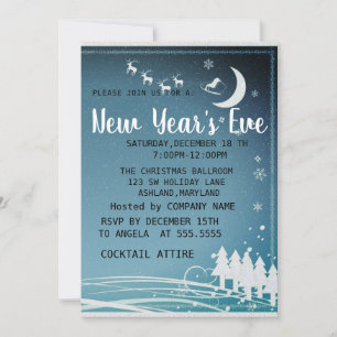Invitation Merveilleux, Extraordinaire, Flocon de neige blanc