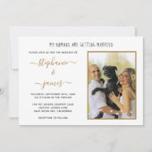 Invitation Mes humains se marient Mariage photo pour animaux (Devant)