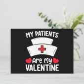 Invitation Mes Patients Sont Mon Amour Infirmière De La Saint (Debout devant)