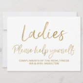 Invitation Mesdames S'il vous plaît vous aider à signer maria (Devant)