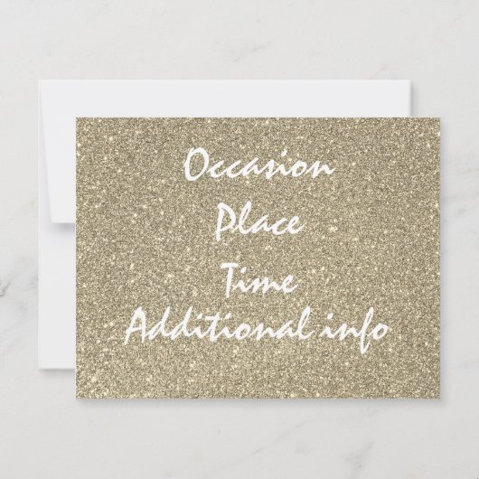 Invitation Message dans une bouteille plage sable mer vagues  (Dos)