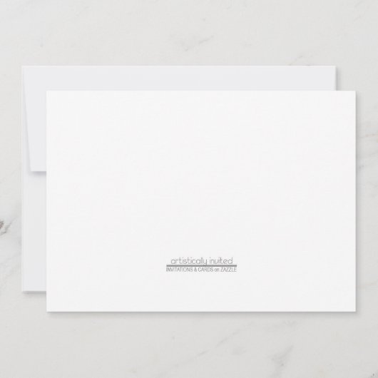 Invitation Message d'une bouteille Réception à la plage uniqu (Dos)