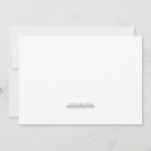 Invitation Message d'une douche de lune de miel de Bottle Bea (Dos)