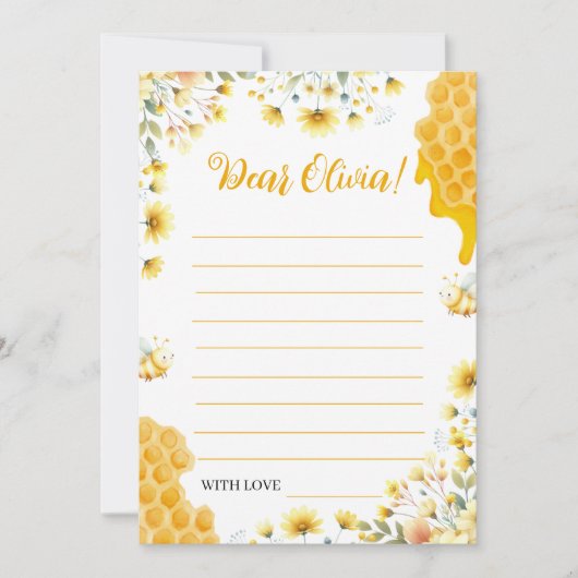 Invitation Message for the Future Bee Time Capsule (Devant)