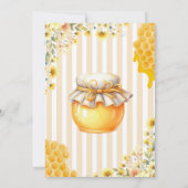 Invitation Message pour la capsule temporelle de l'abeille du (Dos)