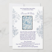 Invitation Message vidéo pour les parents et le bébé (Devant)