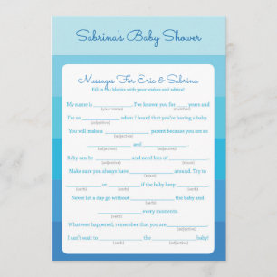 Invitation Messages pour les parents devant être un Baby show