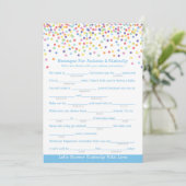 Invitation Messages pour que les parents soient baby shower (Debout devant)