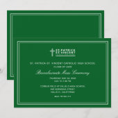 Invitation Messe catholique (Devant / Derrière)