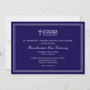 Invitation Messe catholique