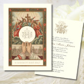 Invitation Messe sacerdotale de communion catholique