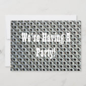 INVITATION MÉTALE (Devant)