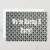 INVITATION MÉTALE (Devant / Derrière)