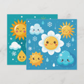 Invitation Météo Merveilles (Devant / Derrière)