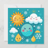 Invitation Météo Merveilles (Dos)