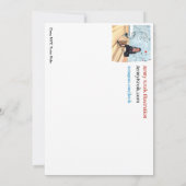 Invitation Métro dans l'invitation de style (Dos)