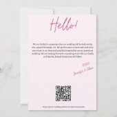 Invitation Mettez la date de côté (Dos)