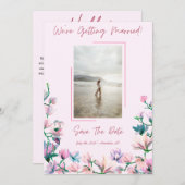 Invitation Mettez la date de côté (Devant / Derrière)