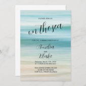 Invitation Mettre la voile à Forever : Ocean Cruise Wedding I (Devant / Derrière)