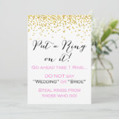 Invitation Mettre une annotation sur le panneau 5x7" (Debout devant)