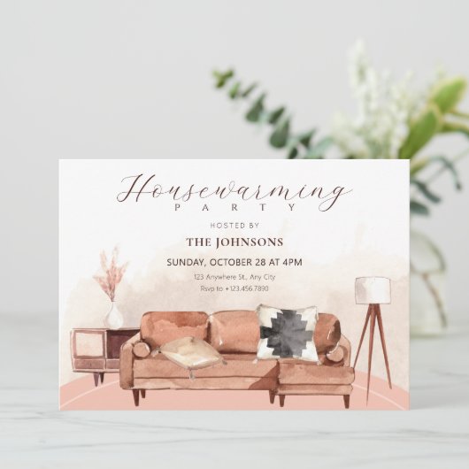 Invitation Meuble intérieur maison (Debout devant)