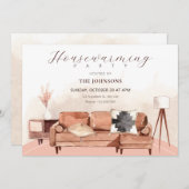 Invitation Meuble intérieur maison (Devant / Derrière)