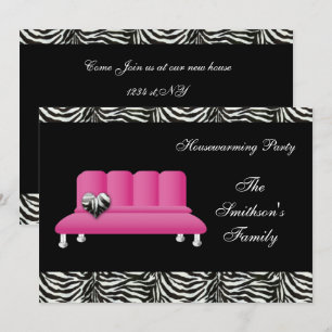 Invitation Meubles Modernes Soirée ménage