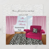 Invitation Meubles Modernes Soirée ménage (Devant / Derrière)