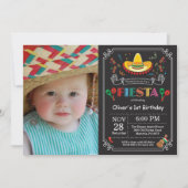 Invitation Mexicain de tableau d'invitation d'anniversaire de (Devant)