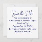 Invitation Mexicain Otomí Tenango Talavera Enregistrer la dat (Dos)