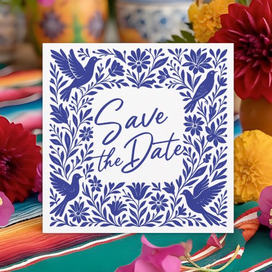 Invitation Mexicain Otomí Tenango Talavera Enregistrer la dat