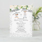 Invitation Mexicain Silver Charro Boys Baptême et Anniversair (Debout devant)
