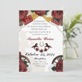 Invitation mexicaine Charra (Debout devant)